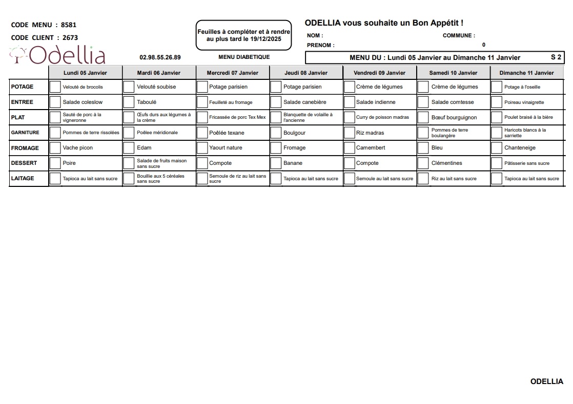 DIABETIQUE RECTO S0226